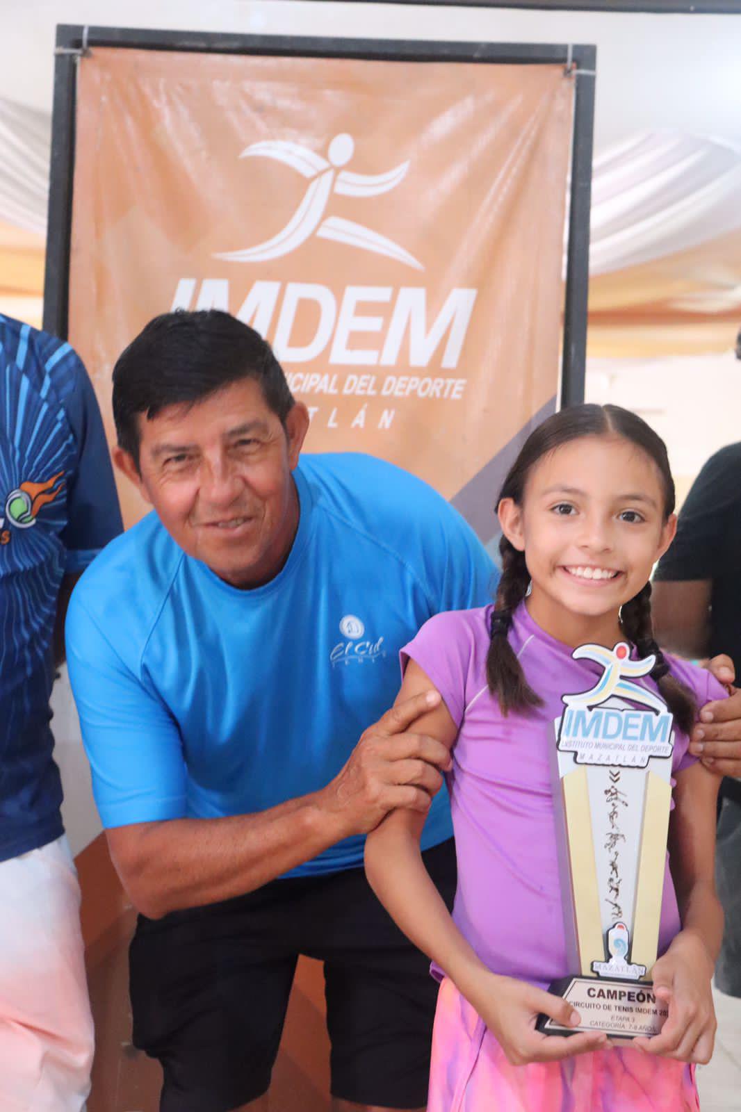 $!Se coronan Tercera Etapa Circuito de Tenis Imdem 2022