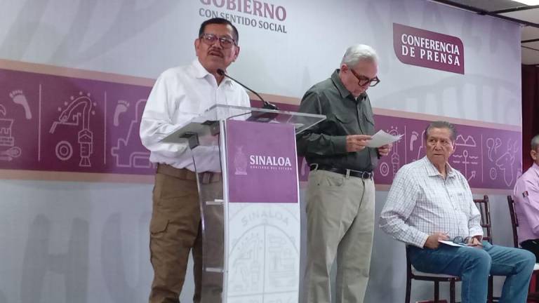 Gérardo Mérida Sánchez, titular de la Secretaría de Seguridad de Sinaloa.