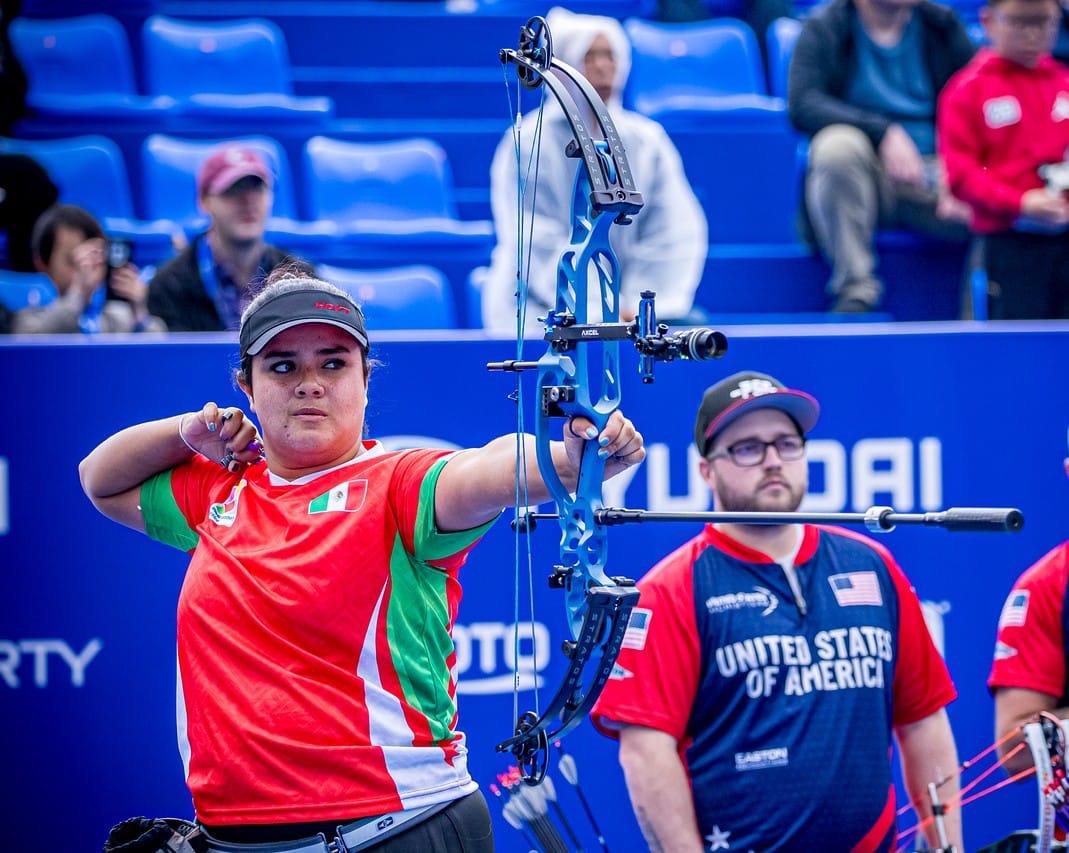 $!Maya Becerra obtiene plata en Copa del Mundo de Tiro con Arco