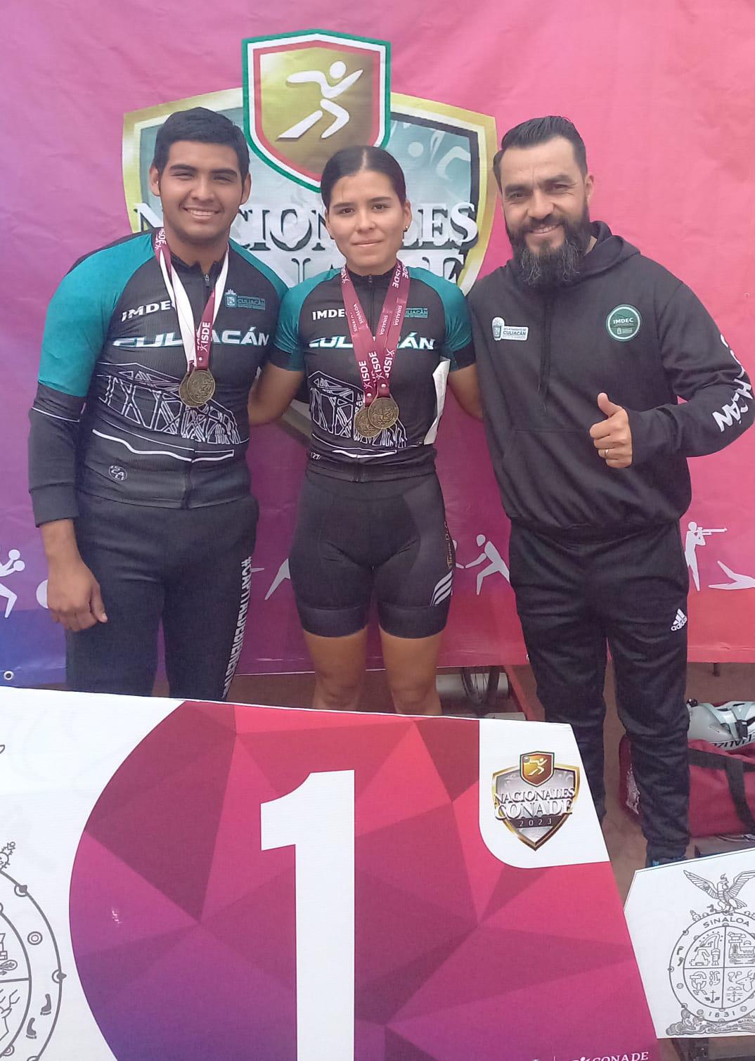 $!Culiacán logra siete oros en ciclismo de pista de los Juegos Conade