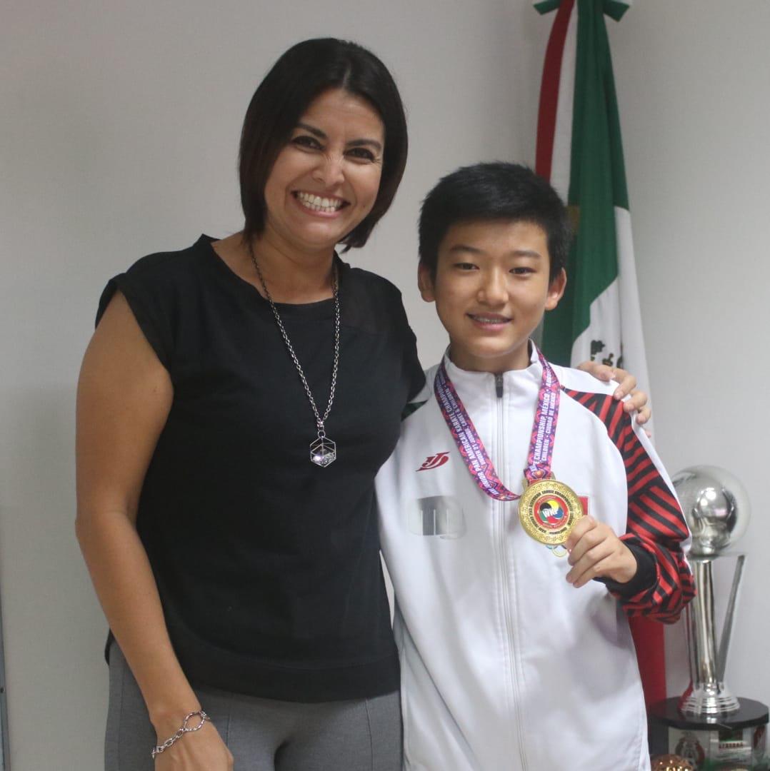 $!Feliz porque todo mi esfuerzo valió la pena: Kaito Daniel Yoshii tras ganar el oro panamericano