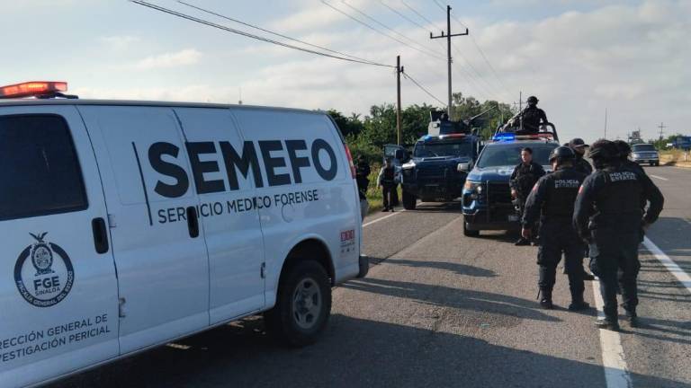 El reporte indica que el cuerpo fue ubicado a la altura del poblado Laguna de Canachi, en Culiacán.