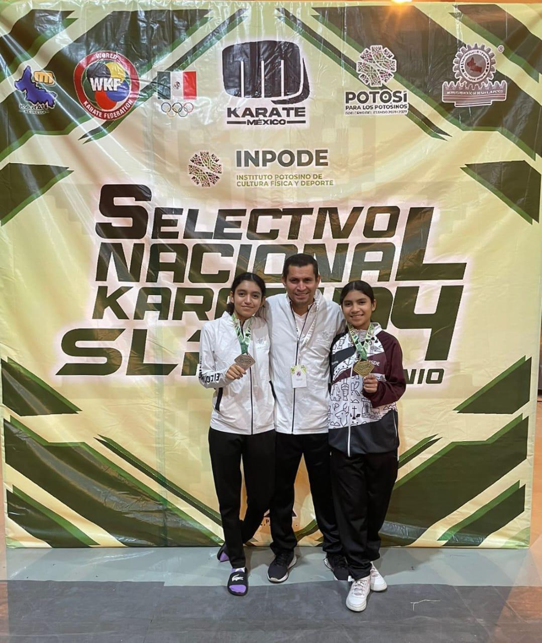 $!Karatecas del Team Moreno se lucen en Campeonato Clasificatorio de San Luis