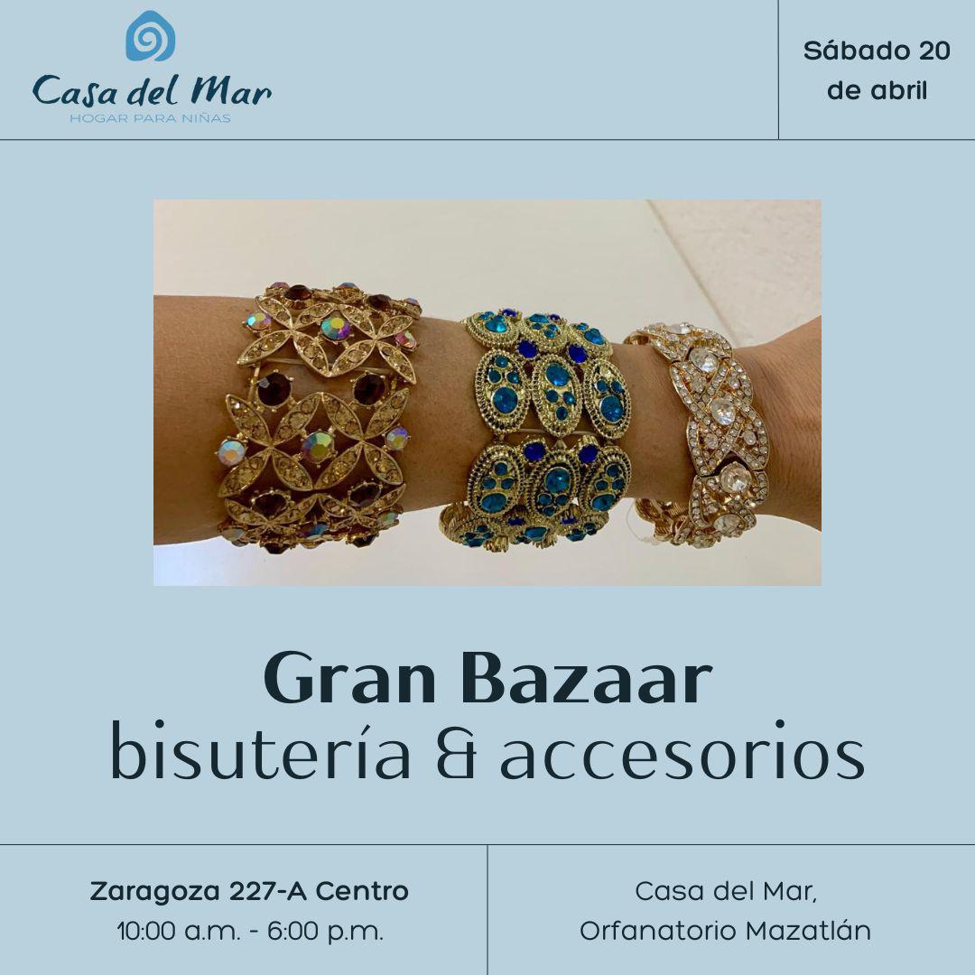 $!Habrá un Gran Bazar Bisutería &amp; accesorios en pro de Casa del Mar, en Mazatlán