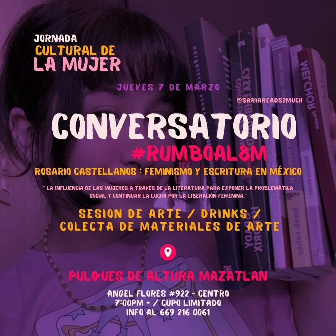 $!Colectivas feministas de Mazatlán alistan Cineteca Rumbo al 8M