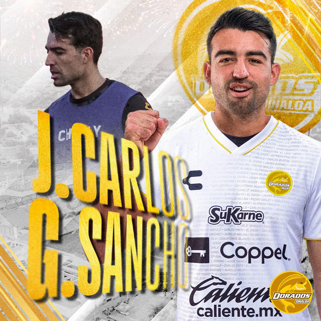 $!Juan García Sancho reforzará la zaga de Dorados de Sinaloa