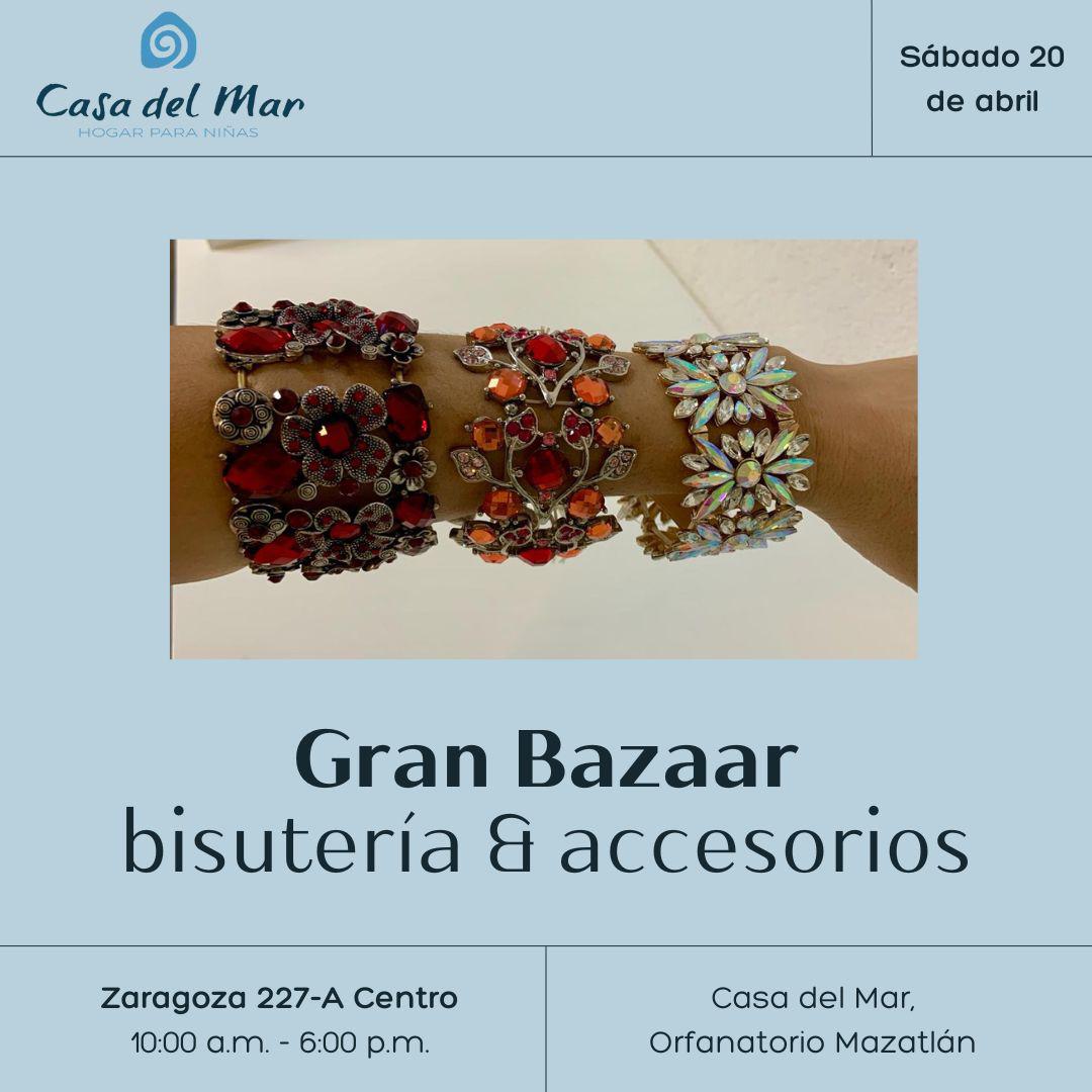 $!Habrá un Gran Bazar Bisutería &amp; accesorios en pro de Casa del Mar, en Mazatlán