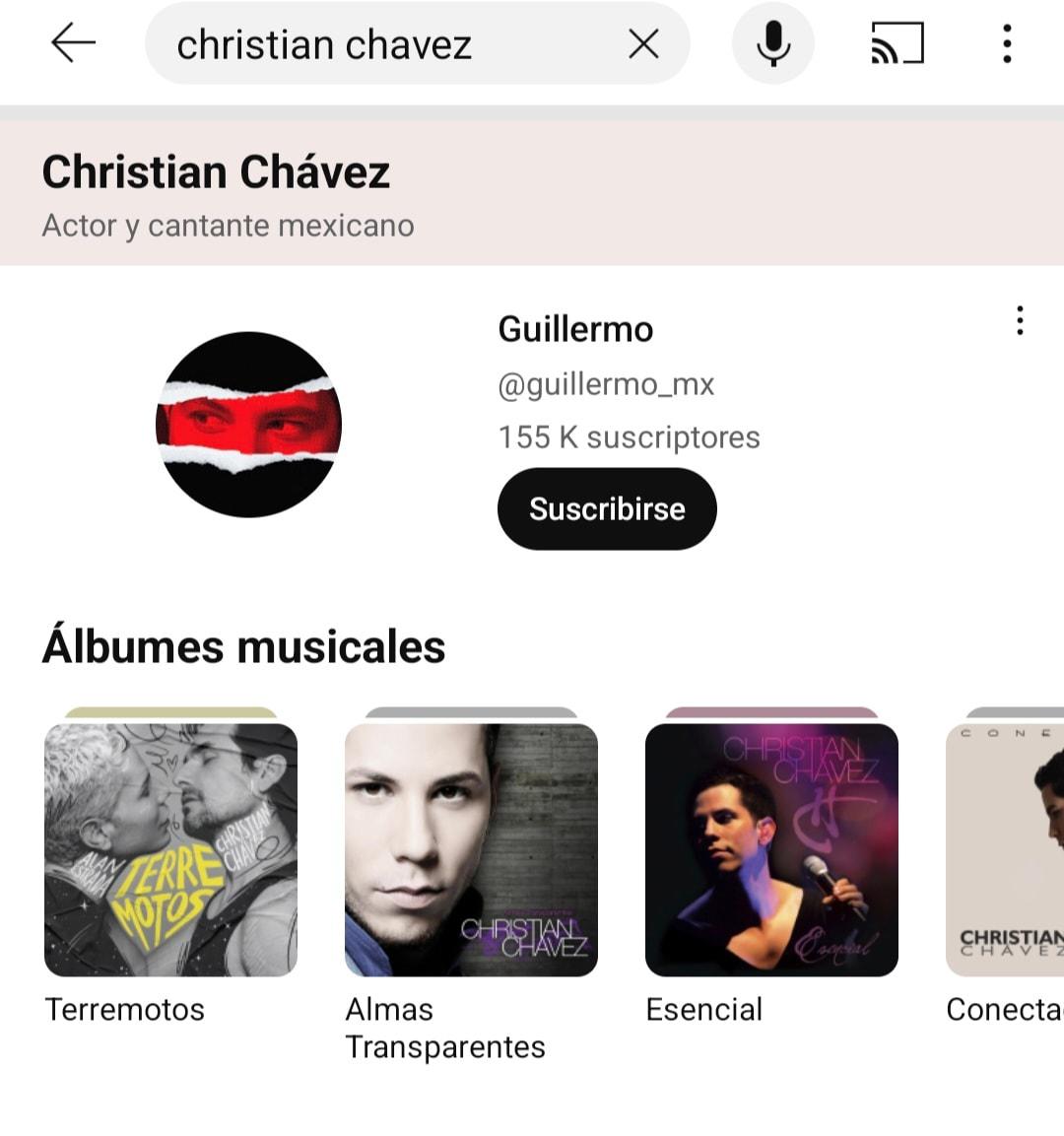 $!Denuncia Christian Chávez el robo de su canal de YouTube