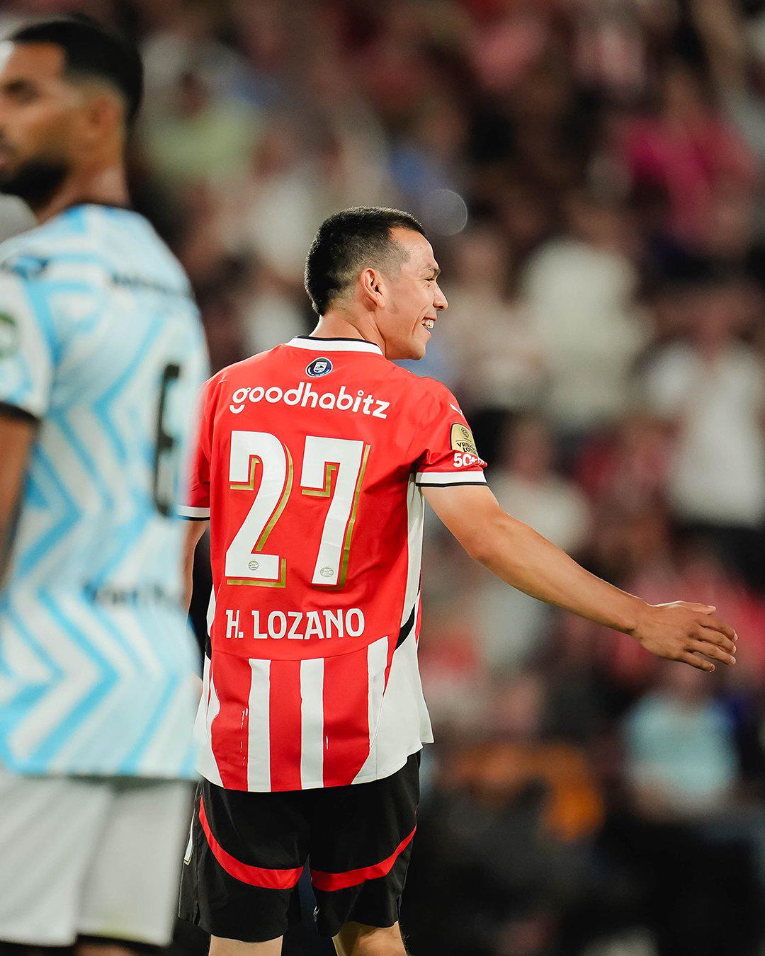 $!Chucky Lozano anota doblete con el PSV en regreso de la Eredivisie