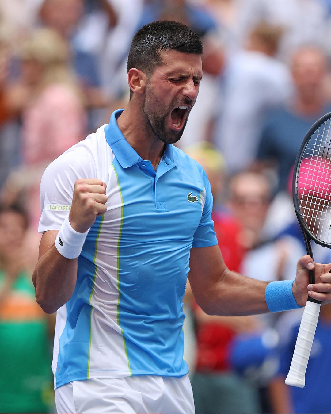 $!Novak Djokovic hunde una vez más a Taylor Fritz y ya está en las semifinales del US Open