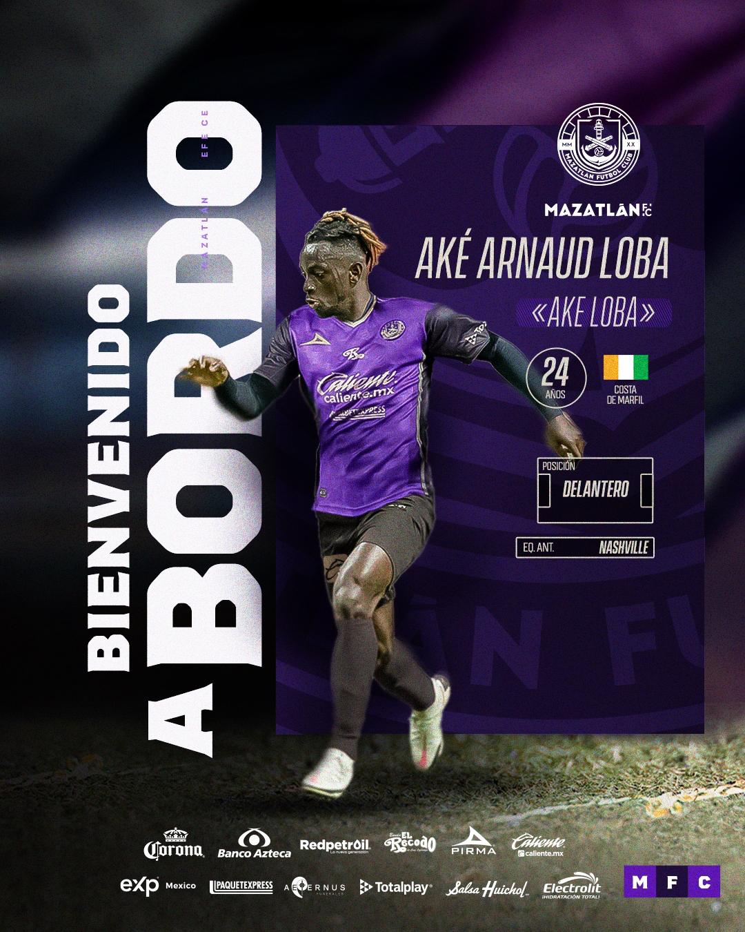 $!Aké Loba es nuevo jugador del Mazatlán FC