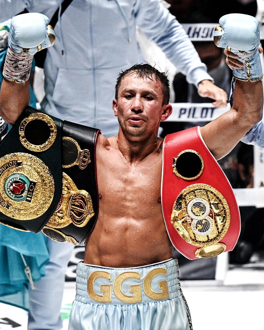 $!Golovkin noquea a Murata y unifica su título; busca tercera pelea contra Canelo