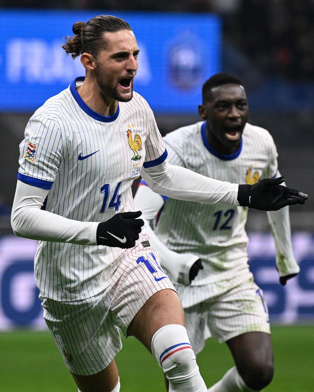 $!Francia vence a Italia y se clasifica primera del grupo A2 en la Nations League