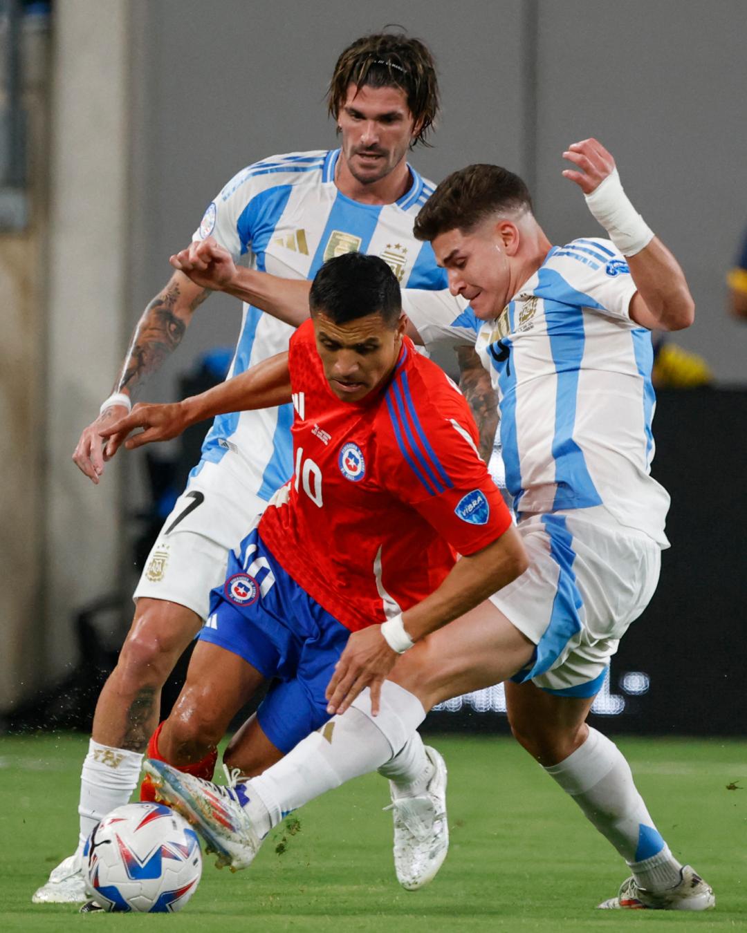 $!Lautaro le da un triunfo agónico a Argentina ante Chile