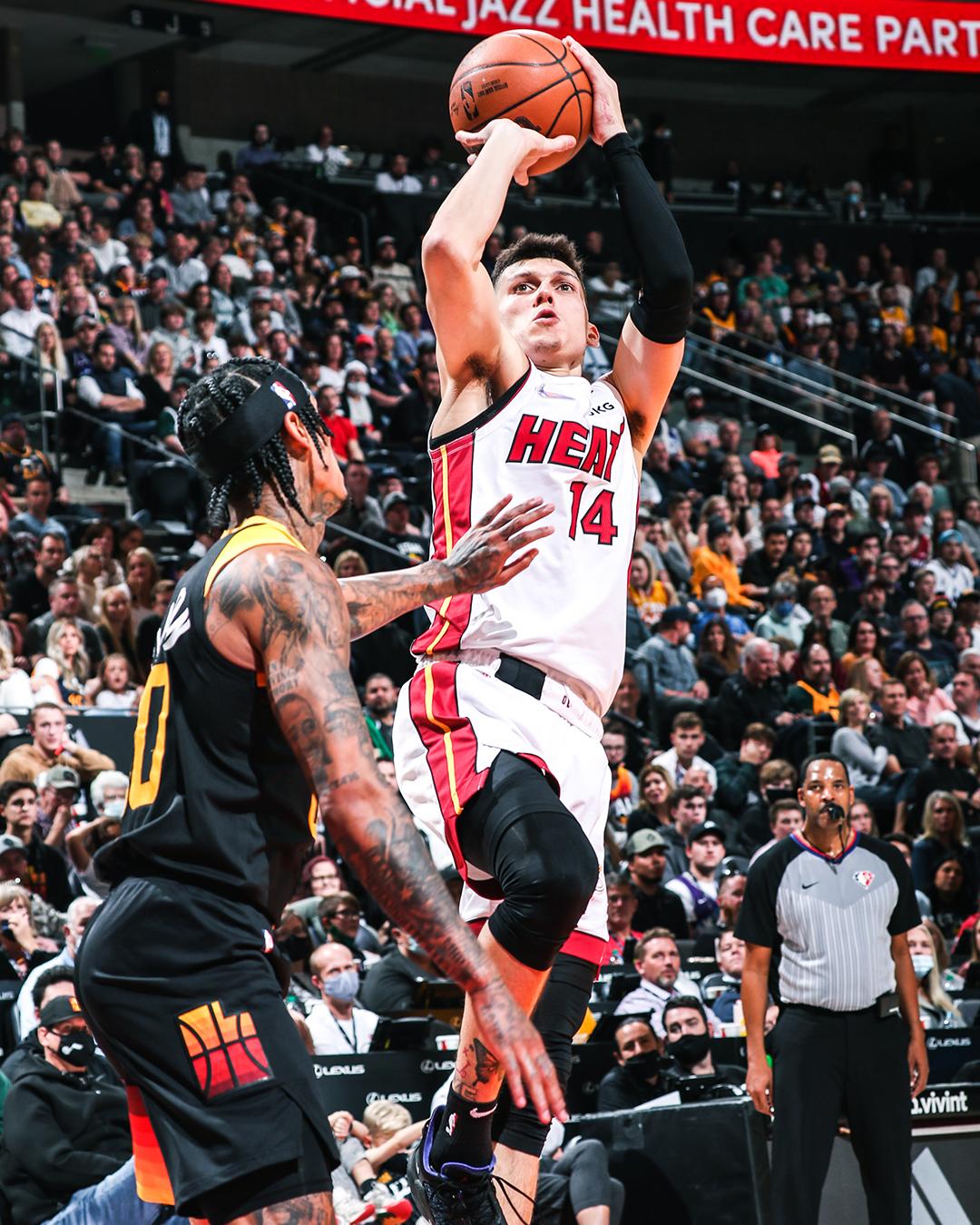 $!Los triples de Duncan Robinson impusieron a Miami Heat sobre Utah Jazz