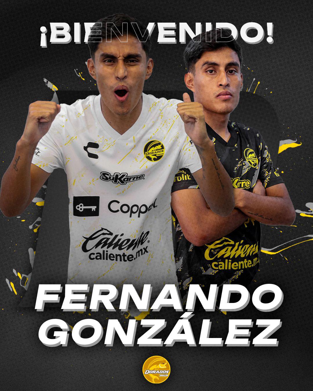 $!Fernando González llega como refuerzo a Dorados de Sinaloa