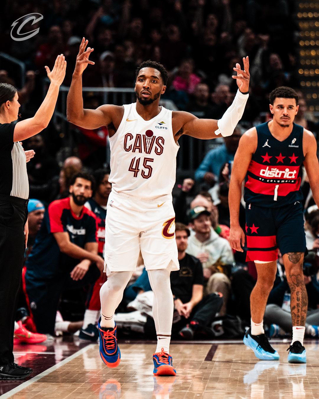 $!Cavaliers se consolidan como líderes de la NBA con triunfo sobre Wizards