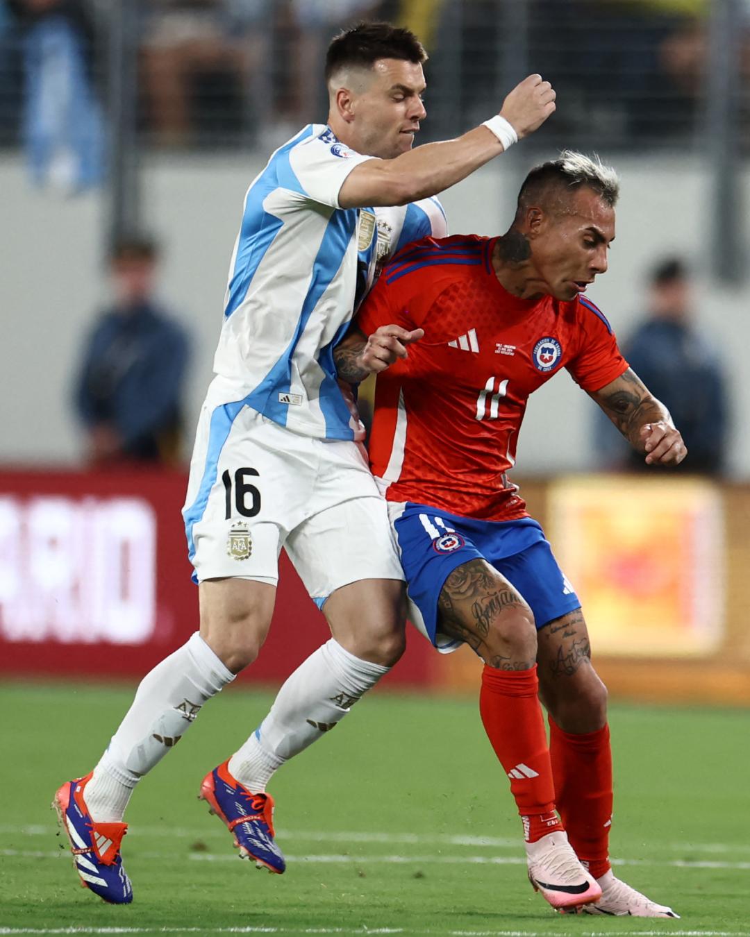 $!Lautaro le da un triunfo agónico a Argentina ante Chile