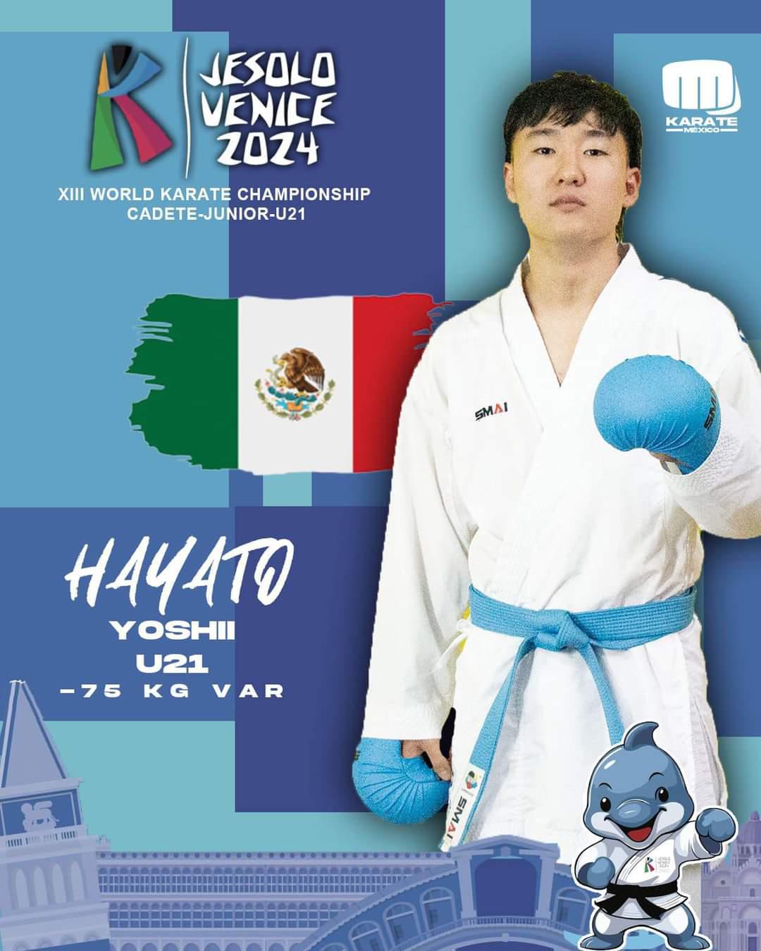 $!Debutan mazatlecos en el Campeonato Mundial de Karate Jesolo, Venecia 2024