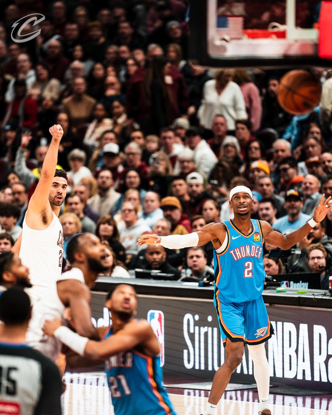 $!Los Cavaliers frenan a los Thunder en un duelo de titanes