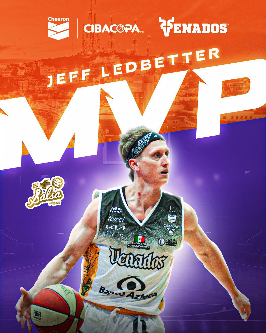 $!Jeff Ledbetter se corona como MVP del Cibacopa 2024