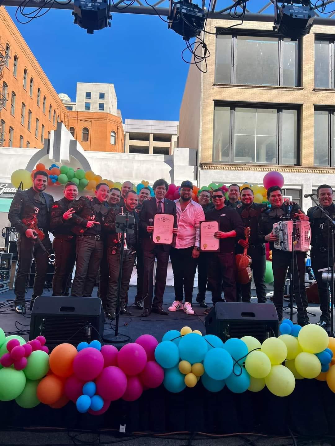 $!La agrupación recibió un reconocimiento especial en la Ciudad de Los Ángeles.