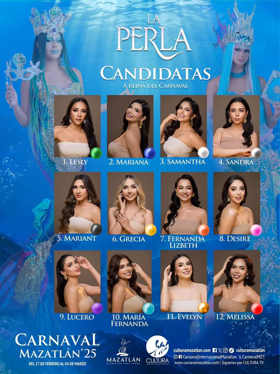 $!Presentan a los candidatos a los diferentes reinados de Carnaval de Mazatlán