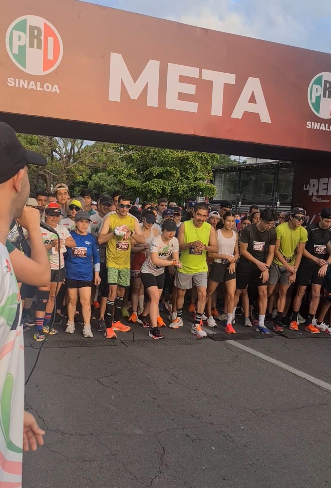 $!PRI conmemora el Día de la Juventud con carrera pedestre