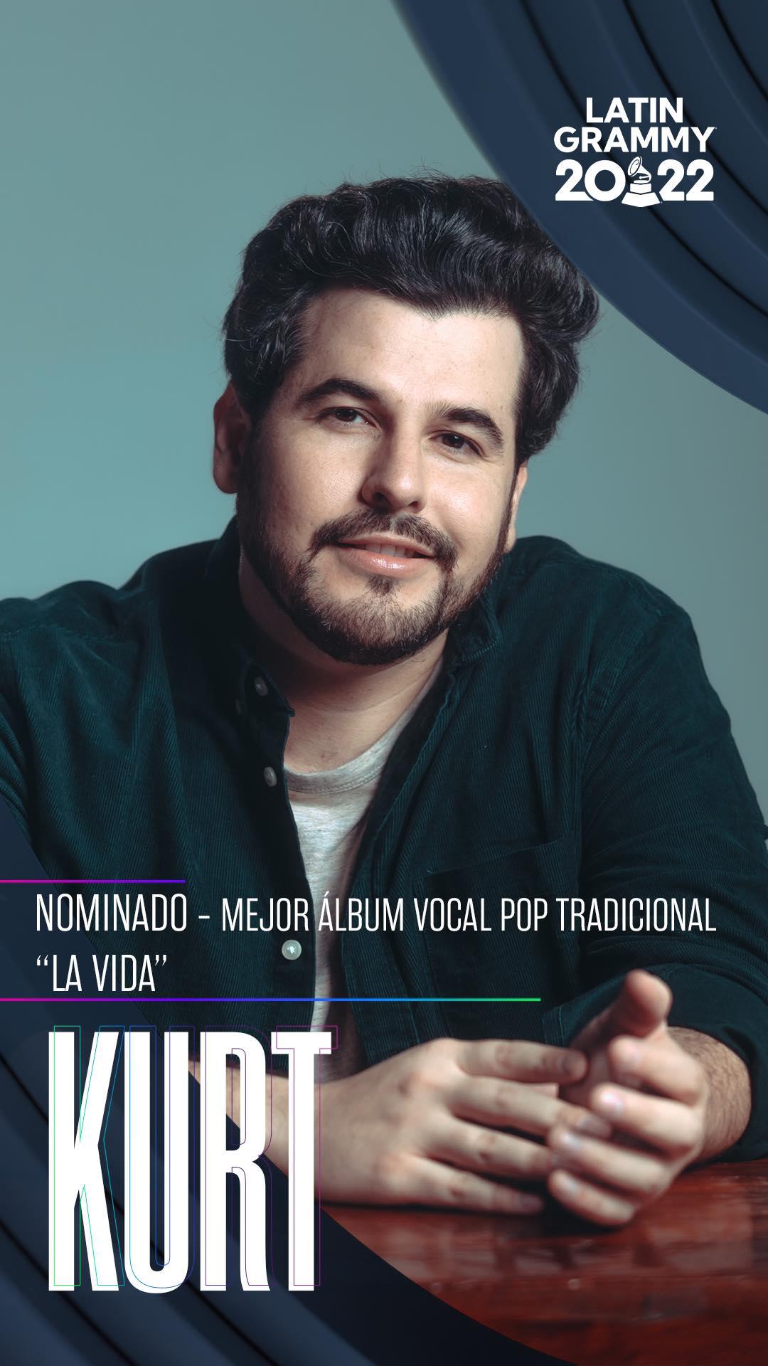 $!Compite el sinaloense Kurt por el Grammy Latino 2022