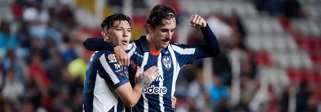 $!¡Valioso triunfo! Monterrey vence de visitante a Necaxa