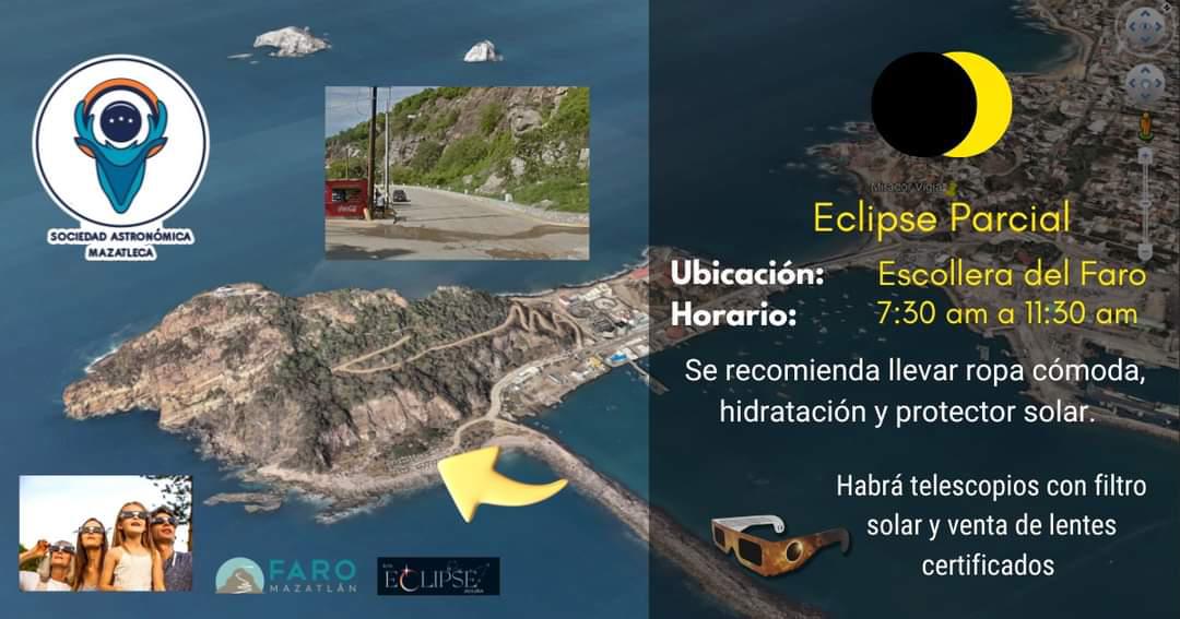 $!Ofrece Samaz guía de observación segura para el eclipse anular del 14 de octubre