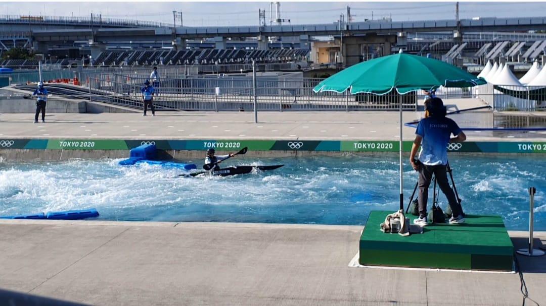 $!Mexicana Sofía Reinoso avanza a la semifinal en canotaje slalom de Tokio 2020