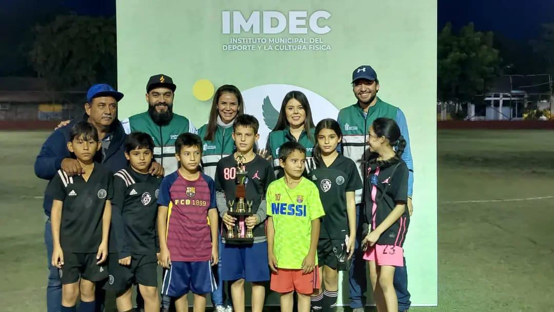 $!Surgen campeones de Torneo Infantil de Futbol Imdec