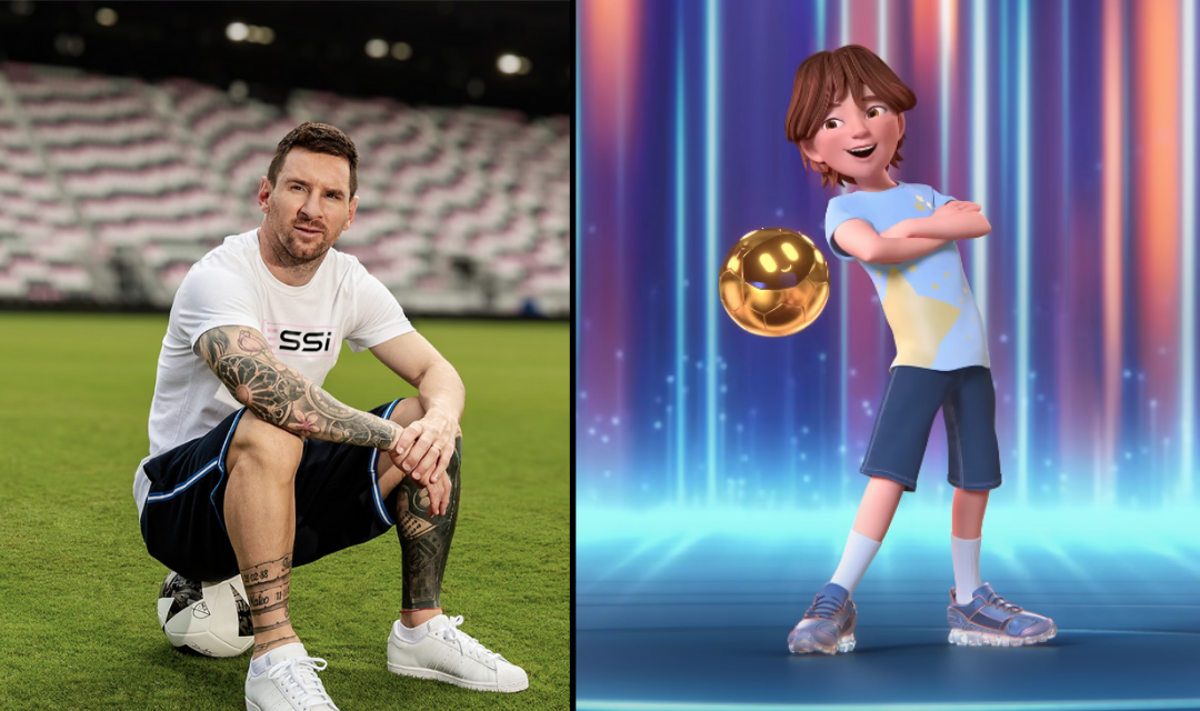 Leonel Messi aparecerá en nueva serie animada.