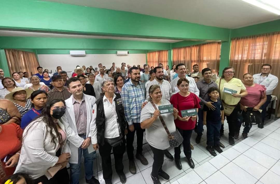 $!Clínicas de Salud reciben tarjetas de IMSS-Bienestar, en Rosario