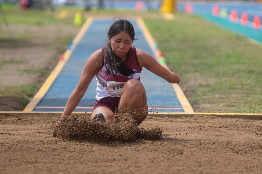 $!Alumna de la UTEsc da salto de oro en Paranacionales Conade