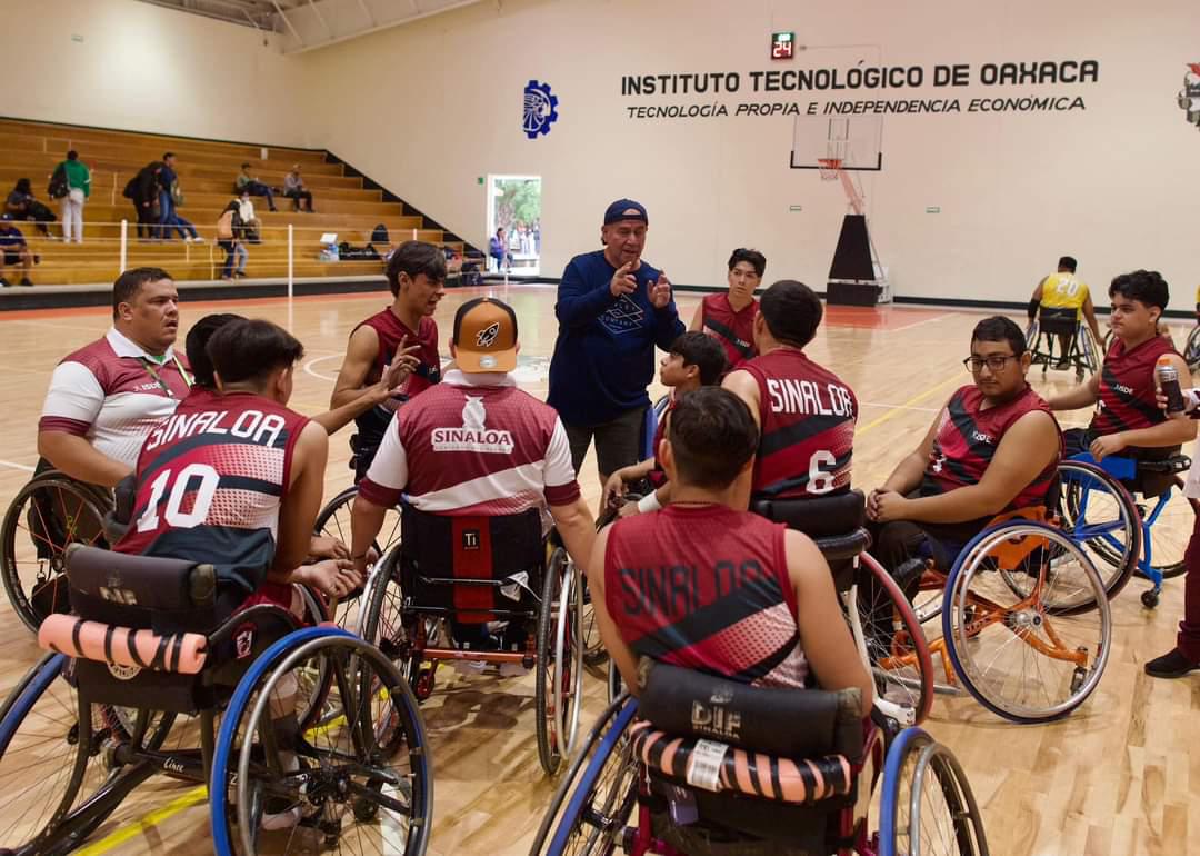 $!Impone condiciones Sinaloa en el arranque del basquetbol sobre silla de ruedas de los Paranacionales Conade 2024