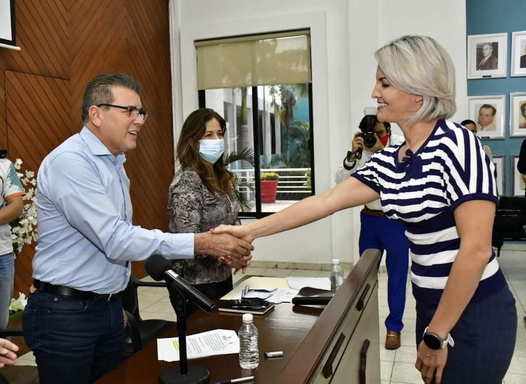 $!Formalizan nombramiento de Fabiola Verde como directora del deporte de Mazatlán