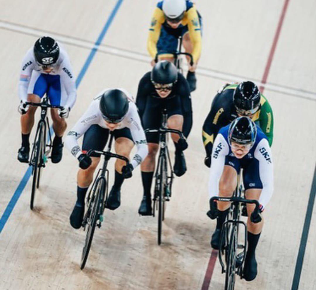 $!Sinaloense Luz Daniela Gaxiola finaliza sexta en el Keirin femenino en París 2024