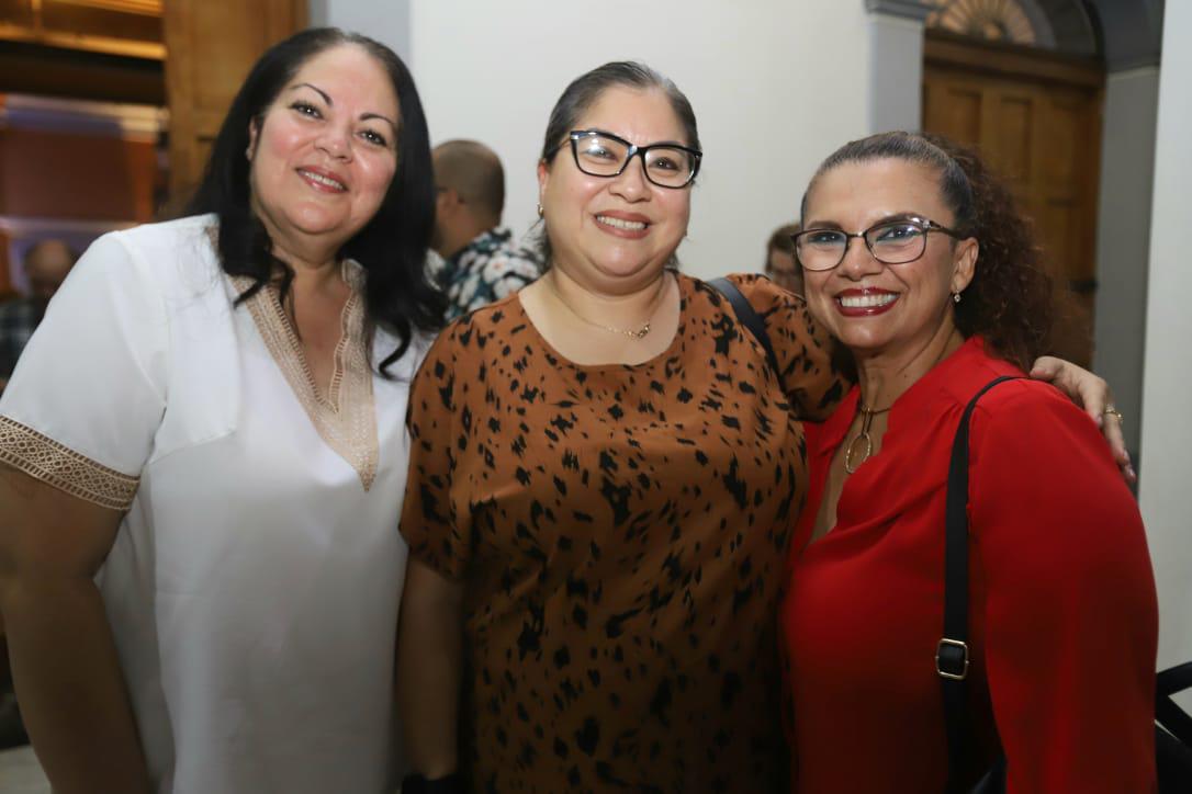 $!Rosario Hernández, Aida Narcio y Rosina Malcampo.