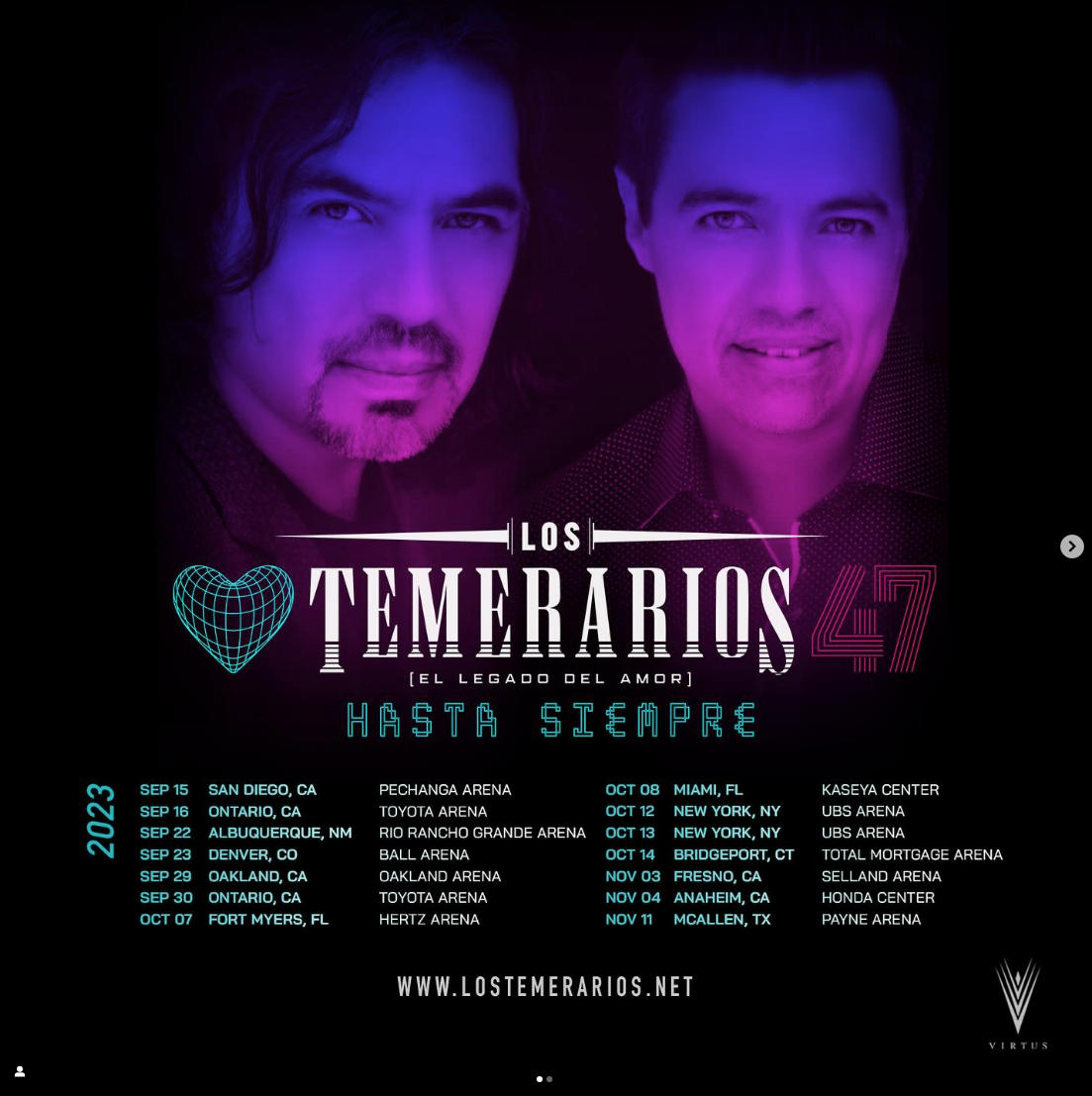 $!Anuncian Los Temerarios su separación, tras 46 años de trayectoria