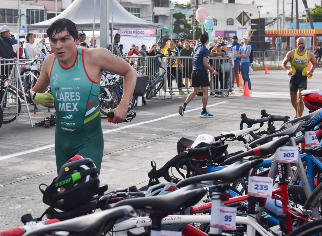 $!Esteban Gómez y Daniela García se llevan la gloria del Triatlón Pacífico 2023