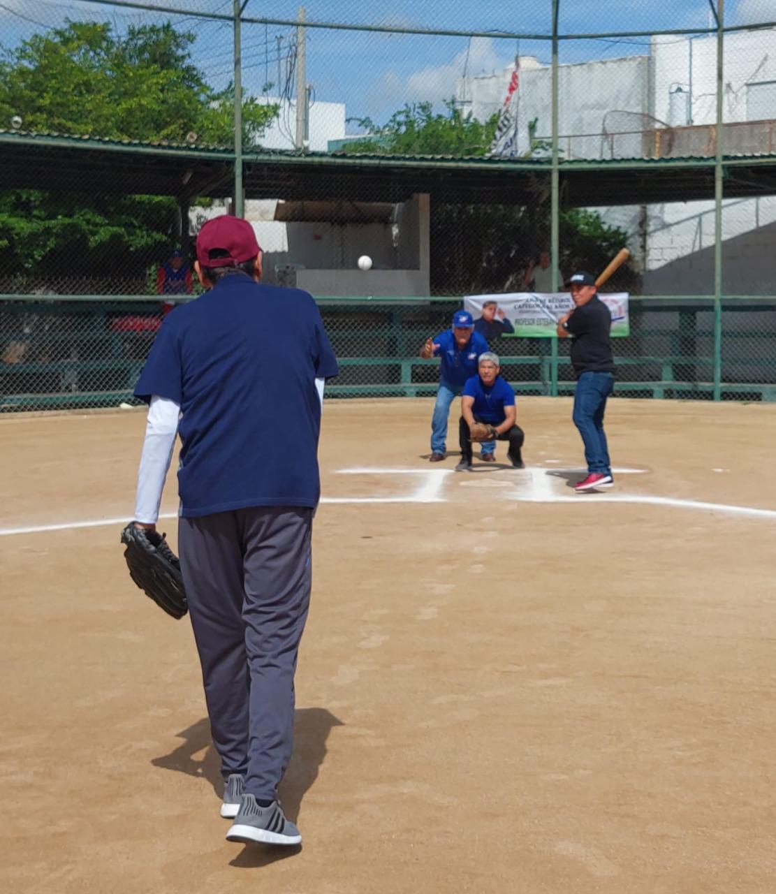 $!Inauguran Liga de Beisbol 65 y Mayores, en La Careada