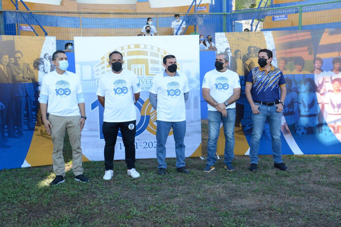 $!UAS celebra primer siglo del Estadio Universitario con ceremonia y juegos amistosos