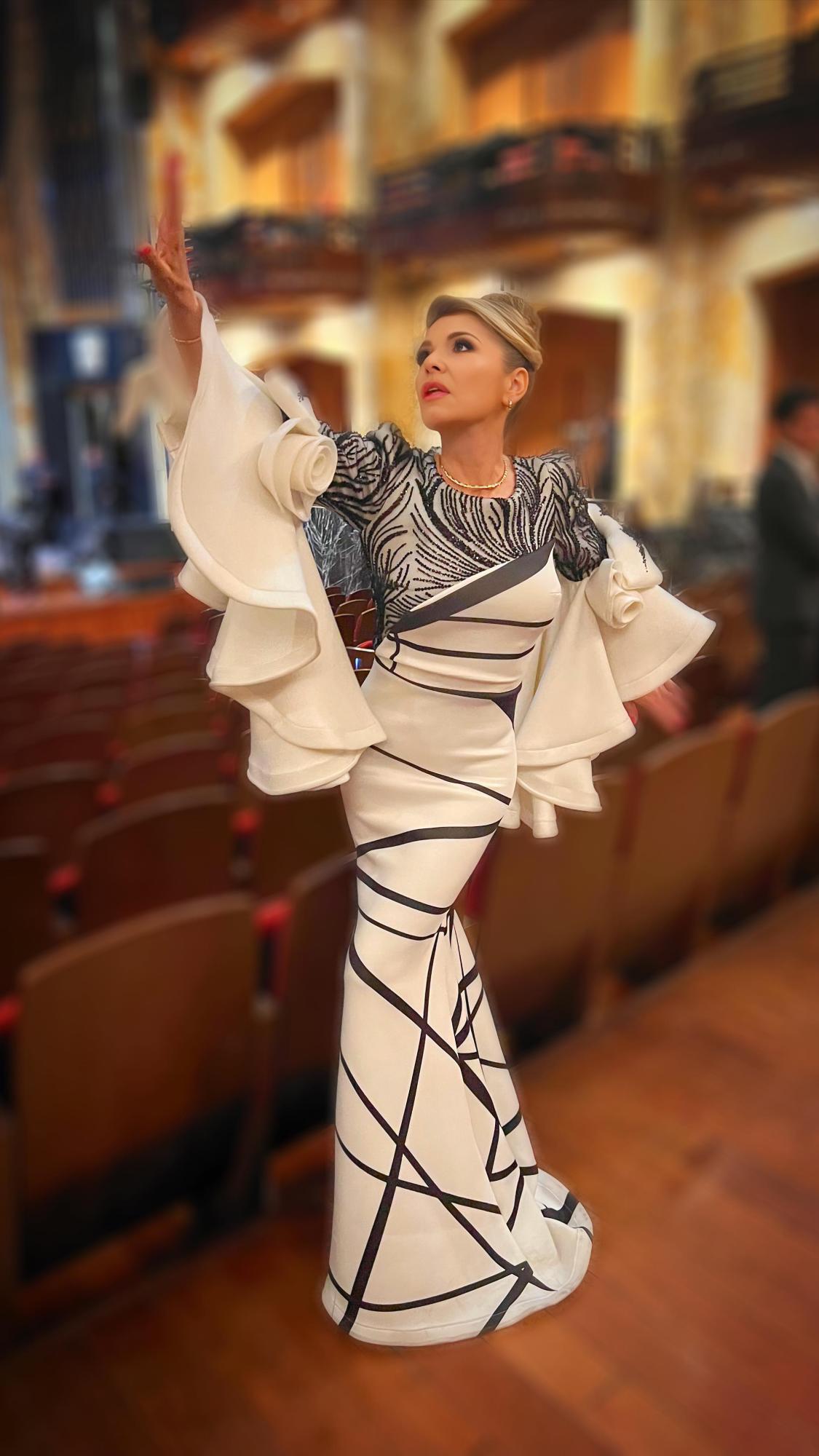 $!Itatí Cantoral participó en el homenaje.