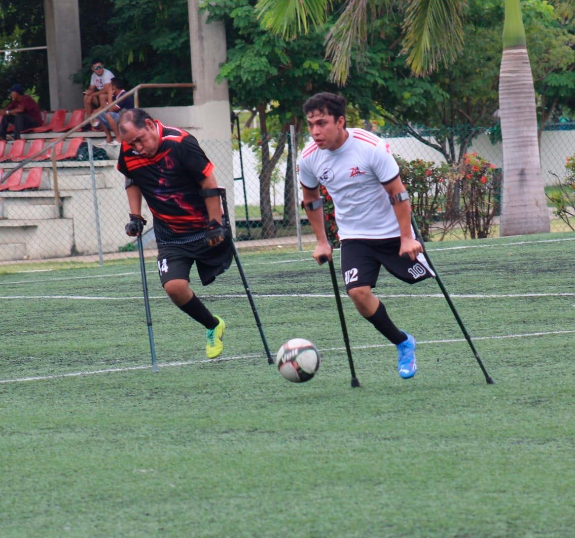 $!Zorros de Sinaloa FC cae ante Lobos de Jalisco en Liga Proan de Futbol de Amputados