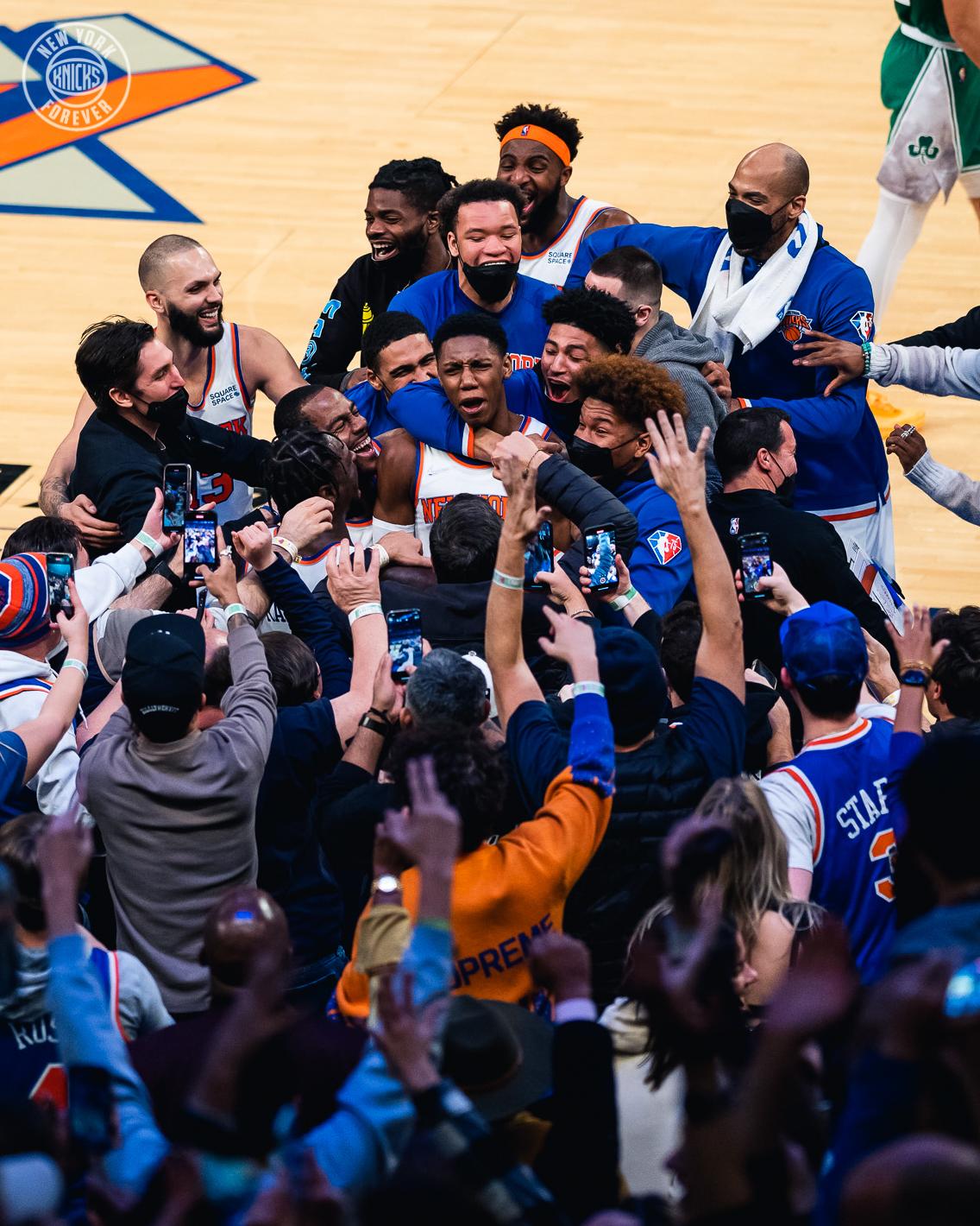 $!Una noche de película en el Madison Square Garden: Evan Fournier, RJ Barrett y una remontada inolvidable