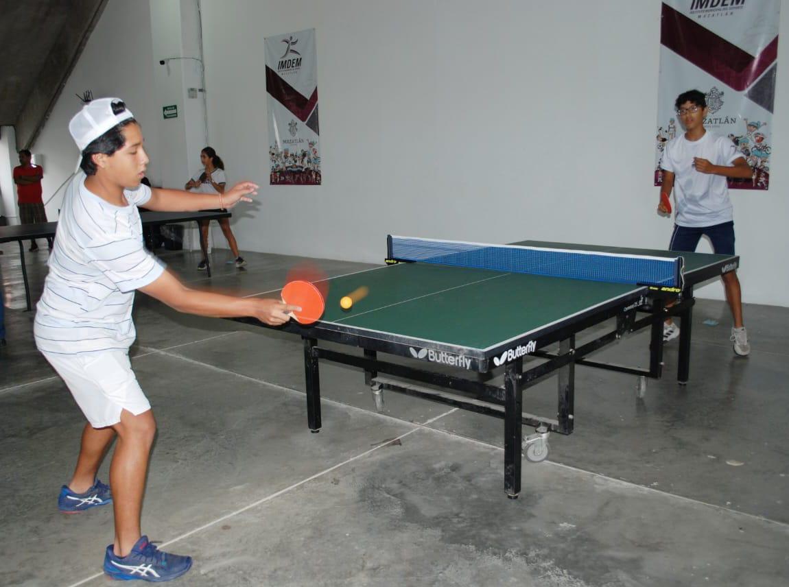 $!Destaca Federal 1 en tenis de mesa de Olimpiada Deportiva