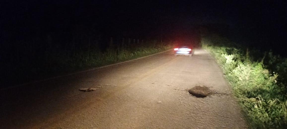 $!Carreteras estatales en Rosario están llenas de baches