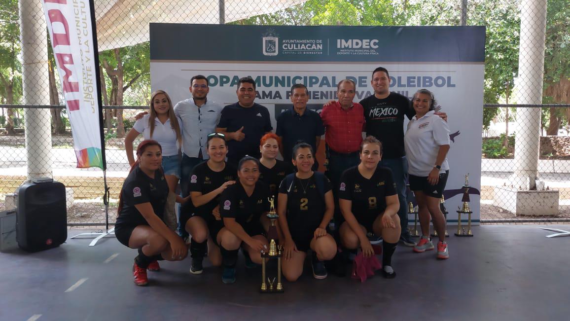 $!Surgen los campeones de la Copa Municipal de voleibol Imdec 2022